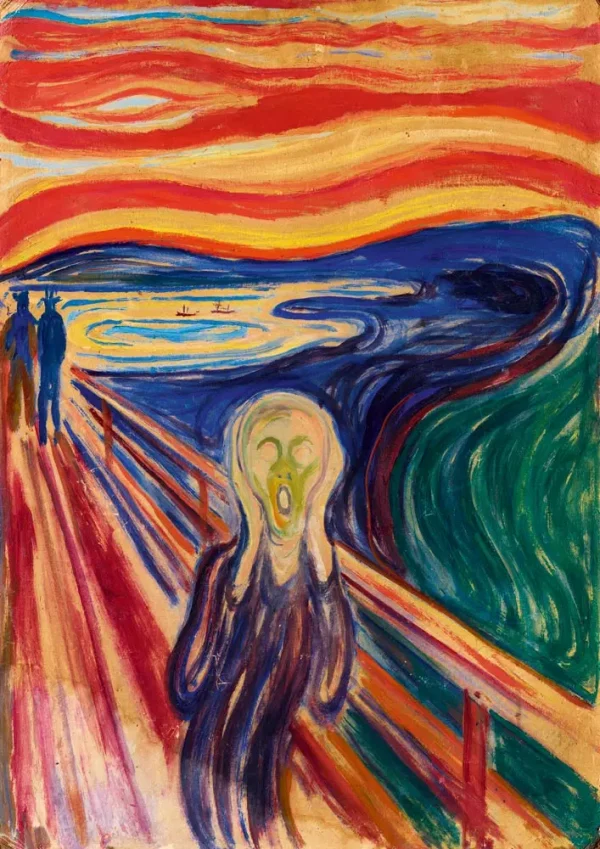 Puzzle 1000 elementów. Krzyk, Munch, 1910