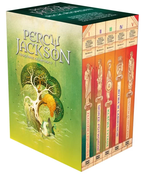 Percy Jackson i bogowie olimpijscy. Pakiet Percy Jackson i bogowie olimpijscy wyd. 2024