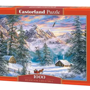 Puzzle 1000 elementów. Mountain Christmas