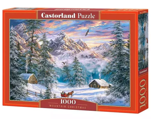 Puzzle 1000 elementów. Mountain Christmas