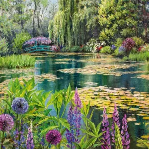 Puzzle 1000 elementów. Ogród moich marzeń 30486