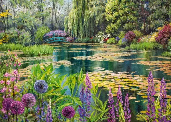 Puzzle 1000 elementów. Ogród moich marzeń 30486