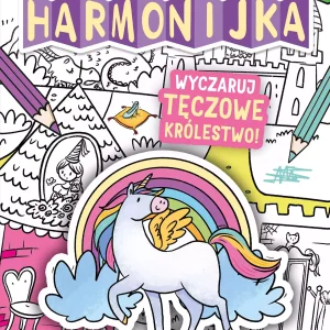 Książka harmonijka. Wyczaruj tęczowe królestwo cz.4