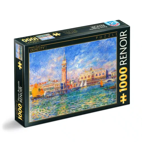 Puzzle 1000 elementów. Pałac w Wenecji, Pierre-Auguste Renoir