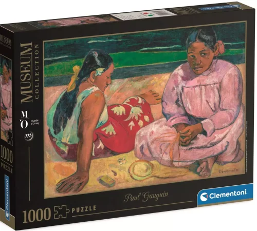 Puzzle 1000 elementów. Museum. Tahitańskie kobiety na plaży