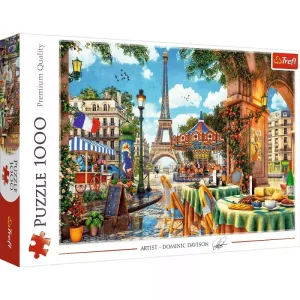 Puzzle 1000 elementów. Paryski poranek