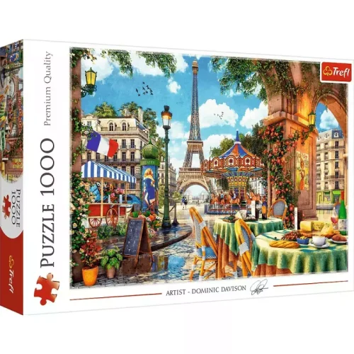 Puzzle 1000 elementów. Paryski poranek