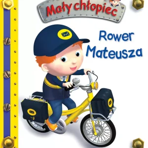 Rower Mateusza. Mały chłopiec