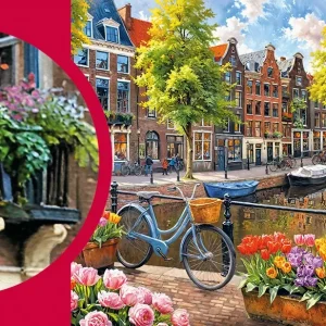 Puzzle 1000 elementów. Tulipany z Amsterdamu 30943