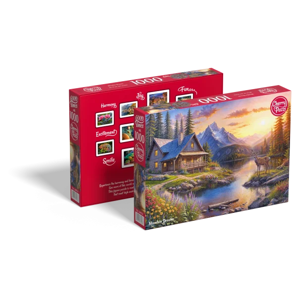 Puzzle 1000 elementów Górskie marzenia 30837