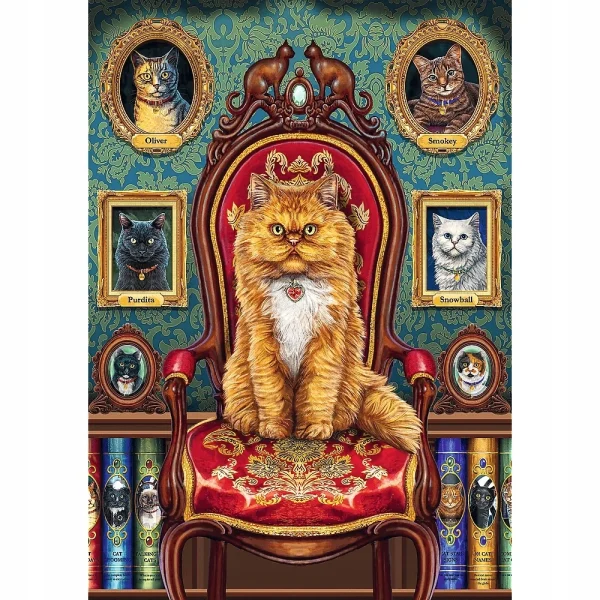 Puzzle 1000 elementów. Premium Plus. Magic Collection. Kotomania
