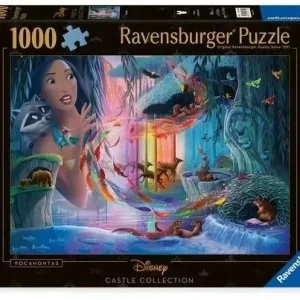 Puzzle 1000 elementów. Zamki Disneya. Pocahontas