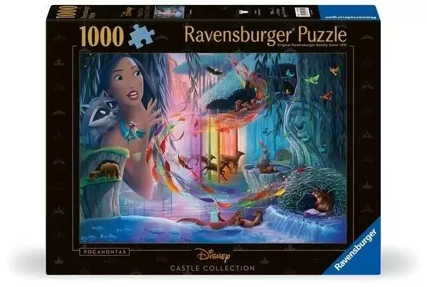 Puzzle 1000 elementów. Zamki Disneya. Pocahontas