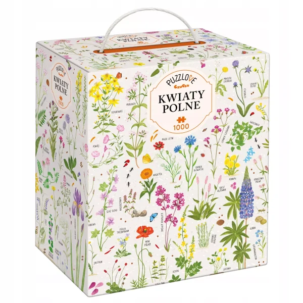 Puzzle 1000  Puzzlove rodzinne Kwiaty polne CzuCzu