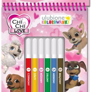 Chi Chi Love. Ulubione kolorowanki. Najlepsi przyjaciele