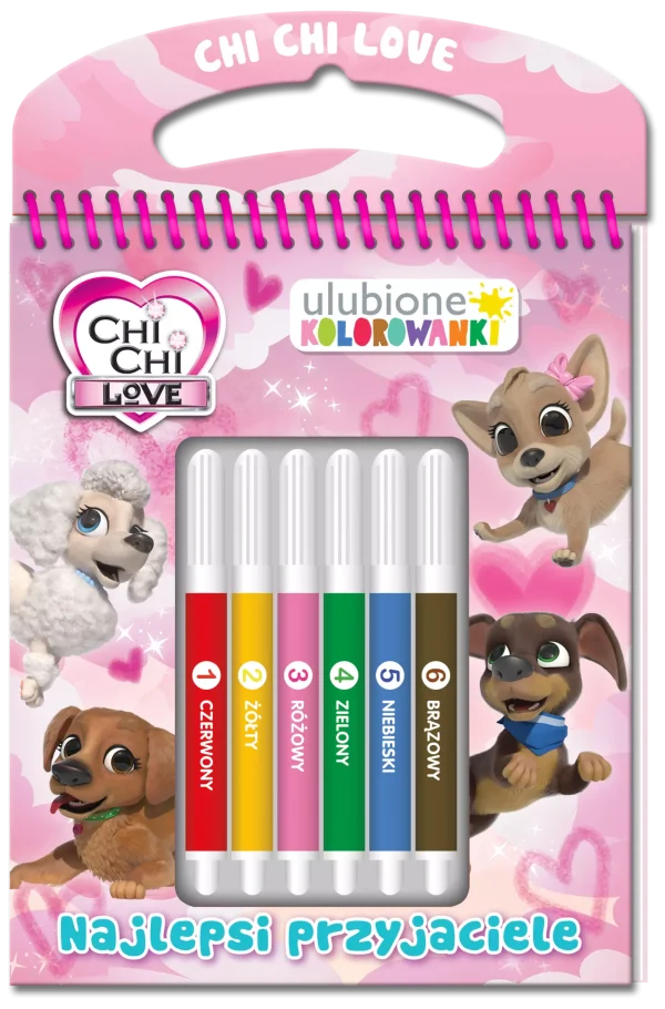 Chi Chi Love. Ulubione kolorowanki. Najlepsi przyjaciele