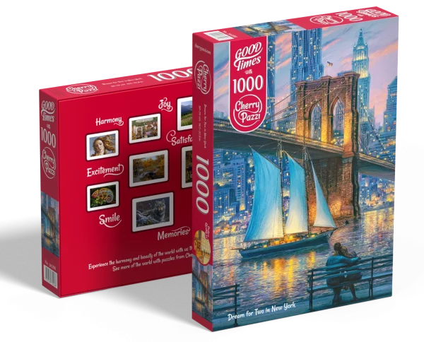 Puzzle 1000 elementów. Sen dwojga w Nowym Jorku 30288