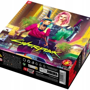 Puzzle 1000 elementów. Cyberpunk 2077. Kitsch Style