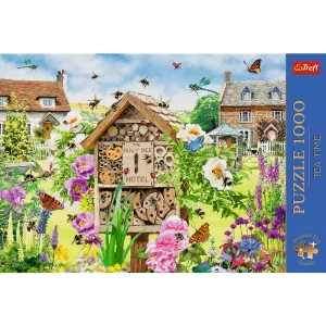 Puzzle 1000 elementów. Premium Plus Quality. Tea Time. Dom dla pszczół
