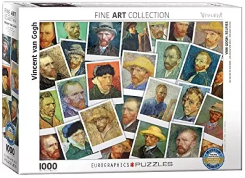 Puzzle 1000 elementów. Autoportrety, Vincent van Gogh