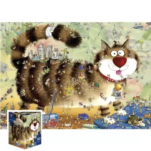Puzzle 1000 elementów. Kocie życie