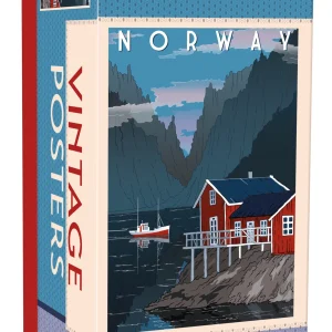 PUZZLE 1000 VINTAGE NORWEGIA