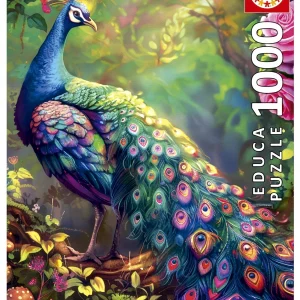 Puzzle Educa 1000 elementów Educa Puzzle 1000 el. Paw