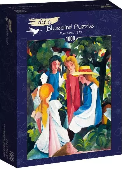 Puzzle 1000 elementów. Cztery dziewczyny