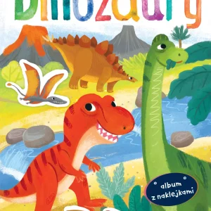 Bystry przedszkolak. Album z naklejkami. Dinozaury