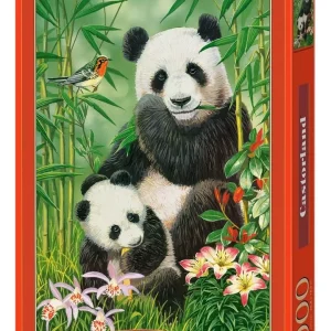 Puzzle 1000 elementów. Panda Brunch