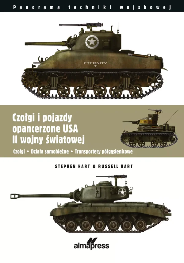 Czołgi i pojazdy opancerzone USA II wojny światowej. Czołgi • Działa samobieżne • Transportery półgąsienicowe