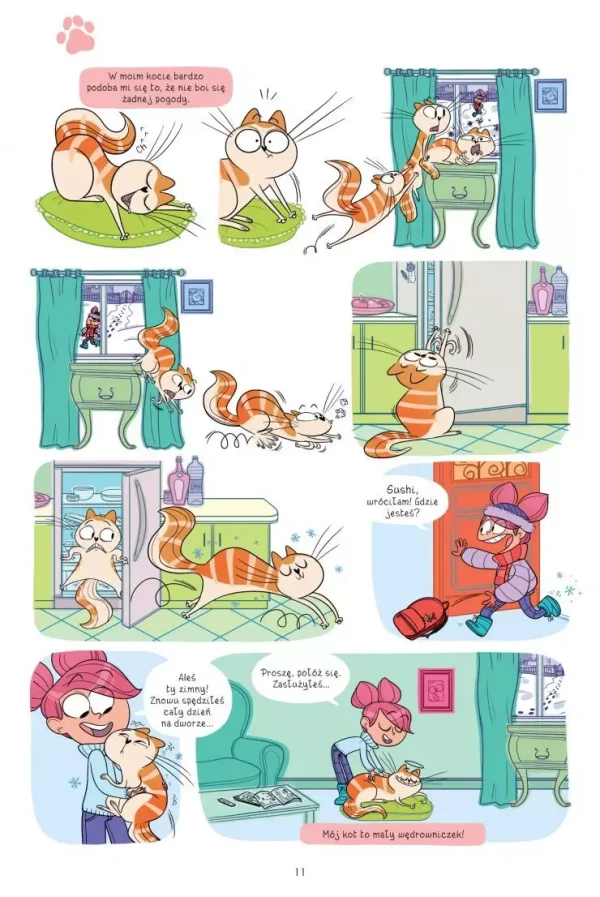 Kasia i jej kot. Tom 1