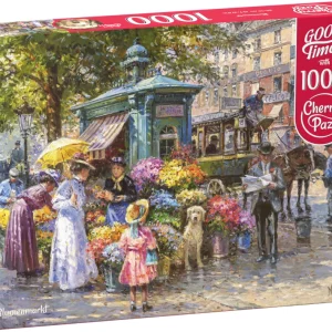 Puzzle 1000 elementów. Stoisko z kwiatami 30226