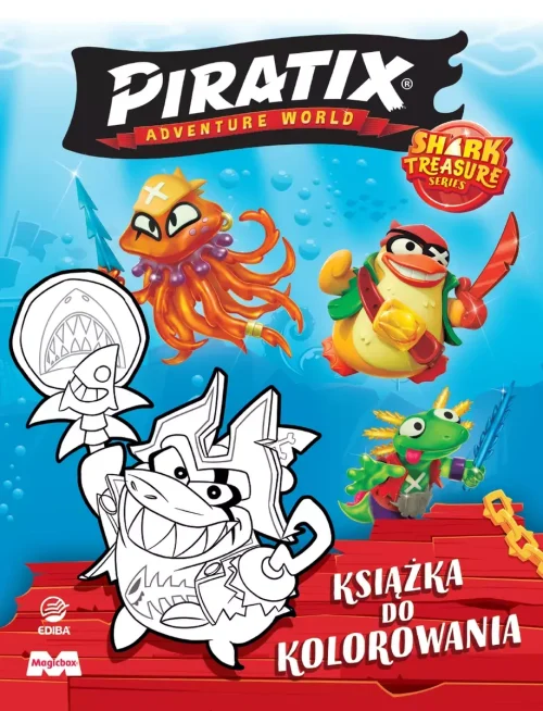 Piratix. Książka do kolorowania