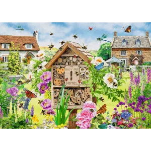 Puzzle 1000 elementów. Premium Plus Quality. Tea Time. Dom dla pszczół
