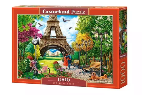 Puzzle 1000 elementów. Spring in Paris