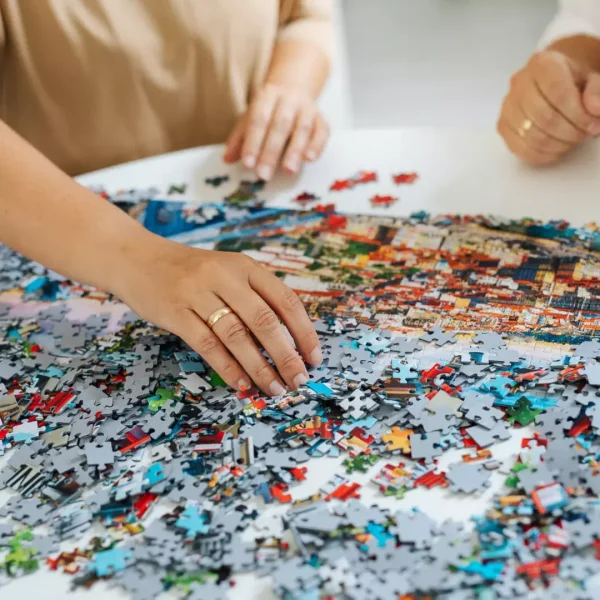 Puzzle 1000 elementów. Kolibry w tropikach