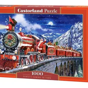 Puzzle 1000 elementów. Santa's Coming to Town