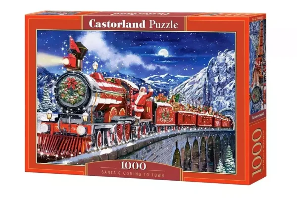Puzzle 1000 elementów. Santa's Coming to Town