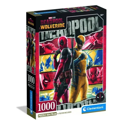 CLE puzzle 1000 CompactDeadpool _ Wolverine 37050