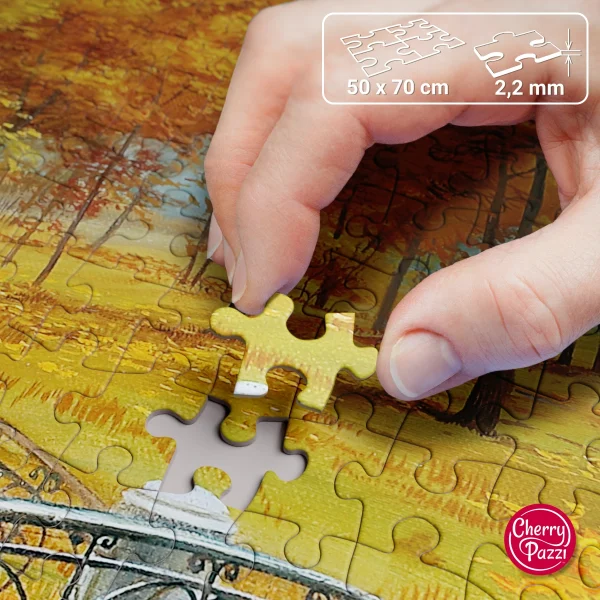 Puzzle 1000 elementów. Jesień w parku 30240