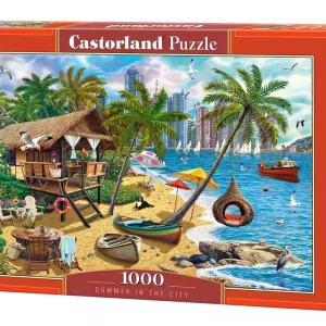 Puzzle 1000 elementów. Lato w mieście