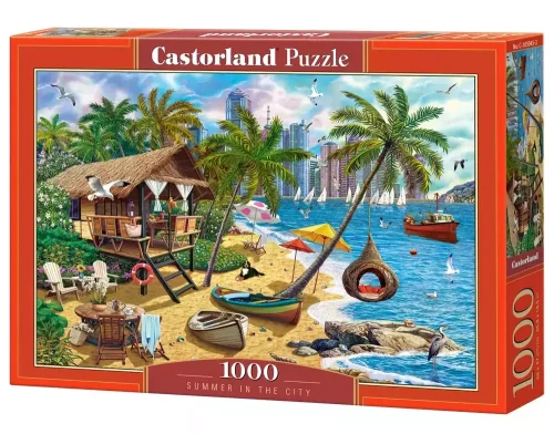 Puzzle 1000 elementów. Lato w mieście