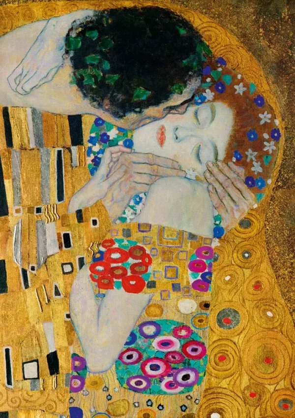 Puzzle 1000 elementów. Pocałunek-fragment, Gustav Klimt