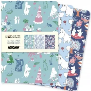 Moomin Classics Set of 3 Midi Notebooks