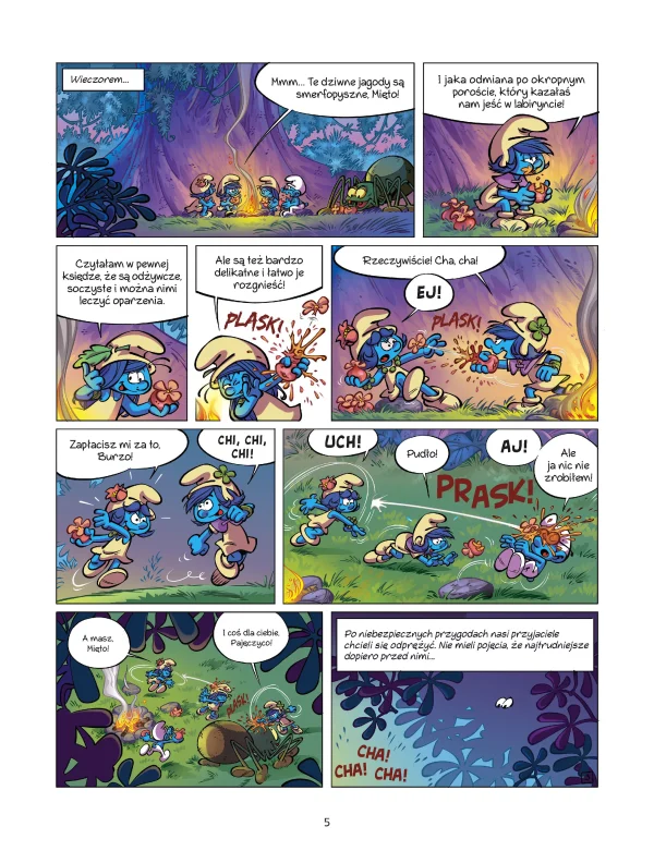 Smerfy i wioska dziewczyn. Tom 7. Kraina Smerfujących Kamieni