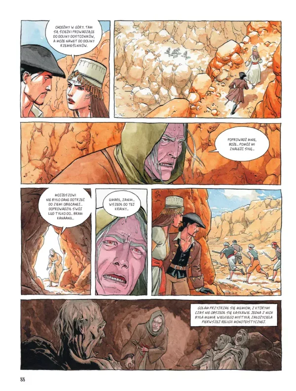 Skorpion | Tom 5 | Egipcjanin Tamose & Grobowiec sługi jedynego boga | Komiks historyczno-przygodowy