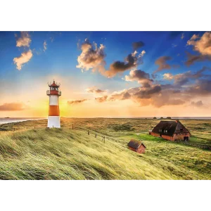 Puzzle 1000 elementów. Premium Plus Quality. Photo Odyssey. Latarnia w List, Niemcy