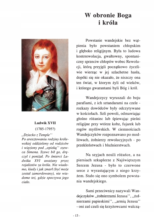 Wandea 1793. W obronie Boga i króla