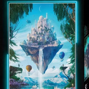 Puzzle 1000 elementów. Miasta przyszłości. Miasto na skale, Gal Barkan